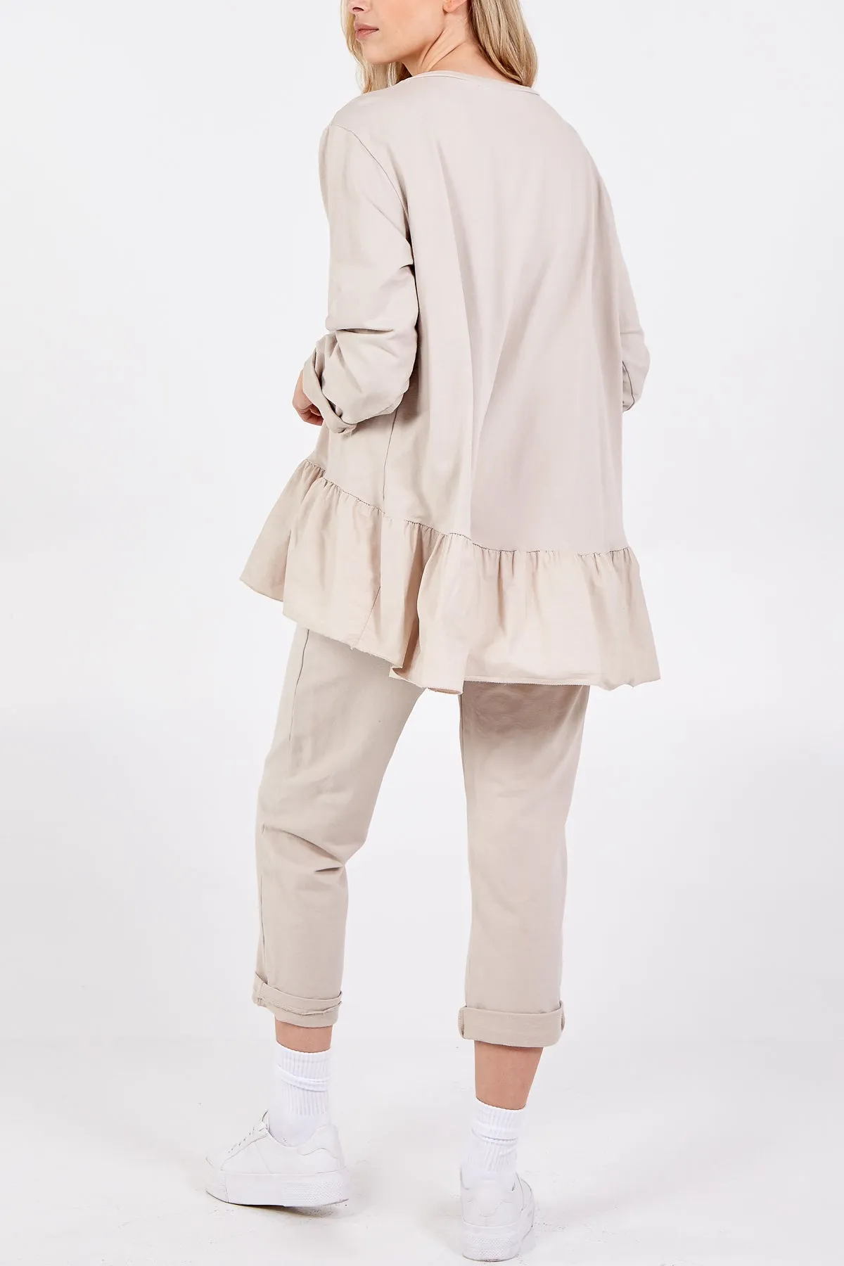 Butterfly Frill Hem Lounge Set