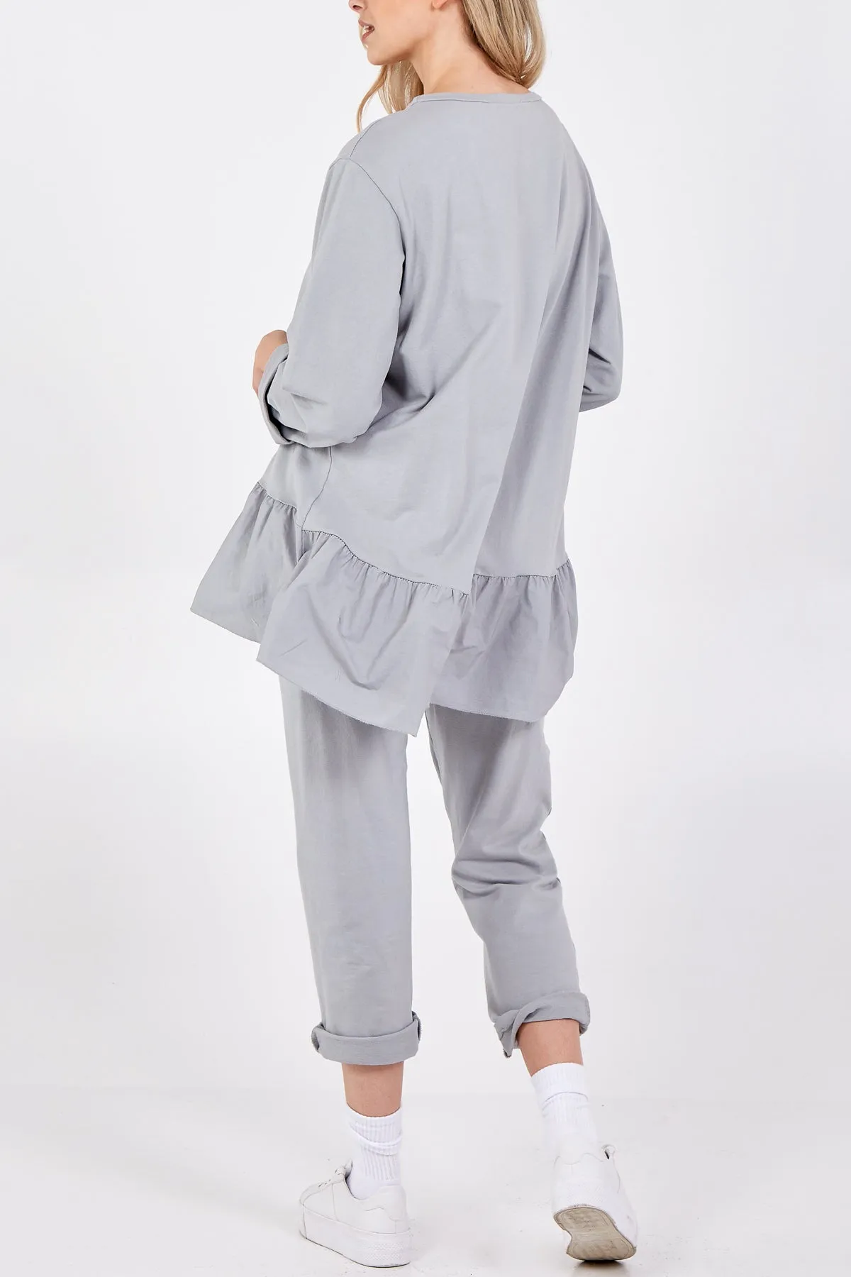 Butterfly Frill Hem Lounge Set