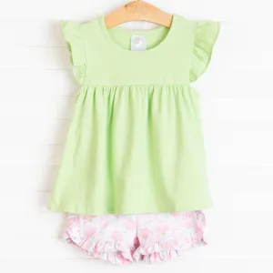Calla Tunic Set, Peonies