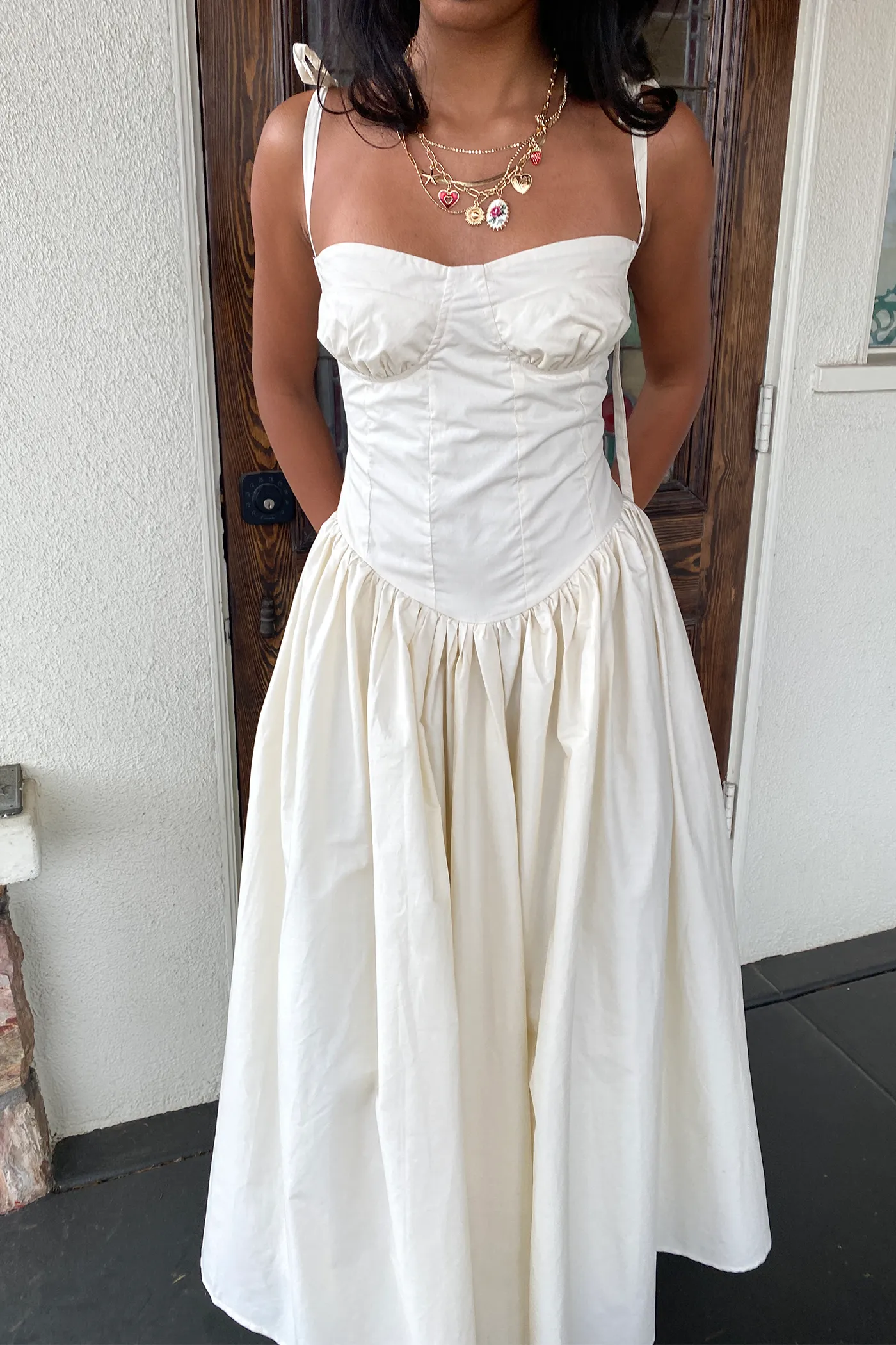 Cami Corset Maxi Dress by For Good