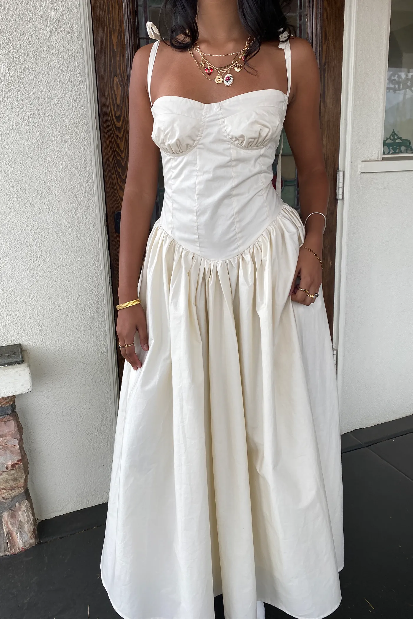 Cami Corset Maxi Dress by For Good