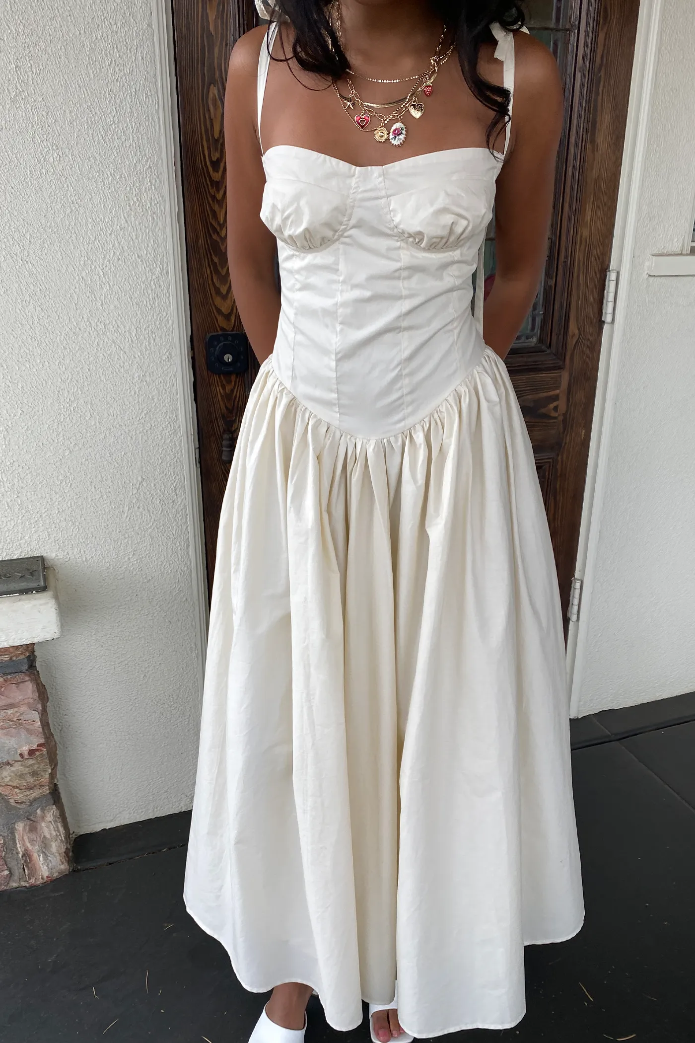 Cami Corset Maxi Dress by For Good