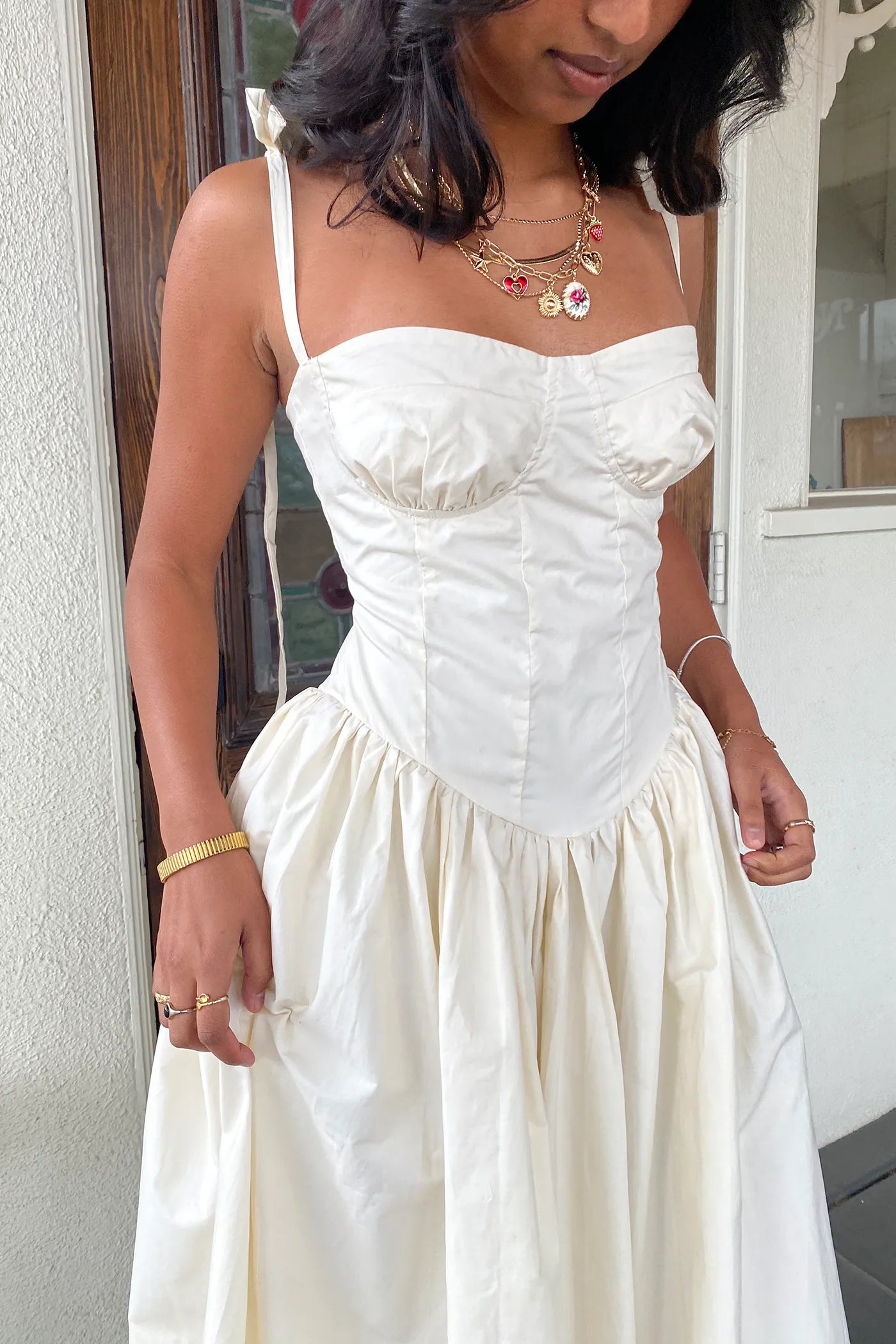Cami Corset Maxi Dress by For Good