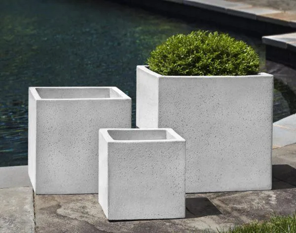 Campania Laguna Square Planter - Clearance