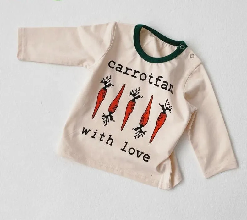 Carrot with love Funny Clothing Set 7M-24M