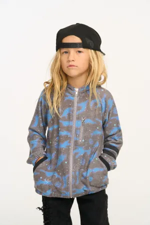 Chaser Galactic Camouflage Zip Up Hoodie