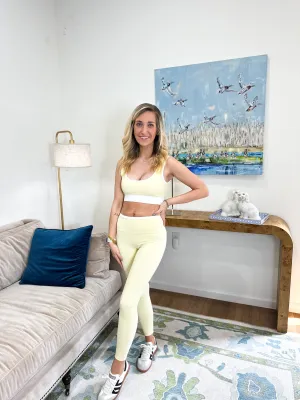 Chloe Top in Lemon