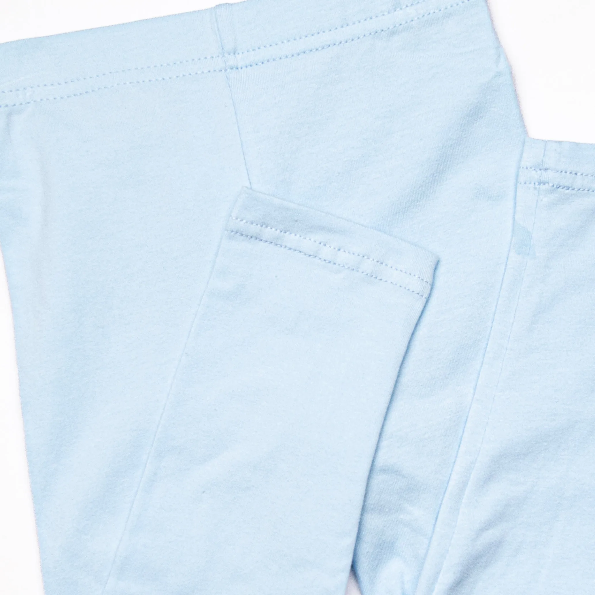 Chrysanthemum Compliments Legging Set, Blue