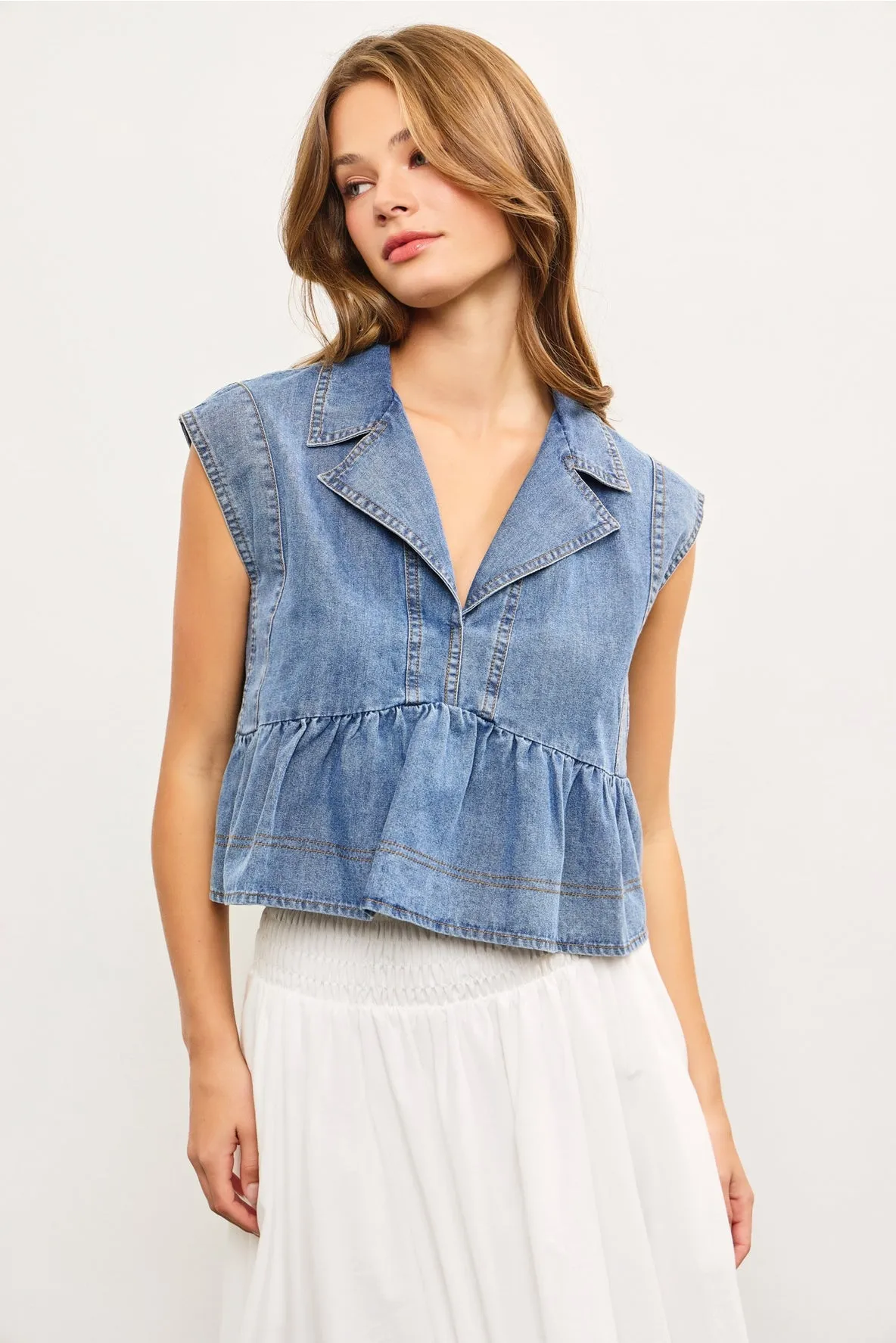 Cindy Babydoll Top