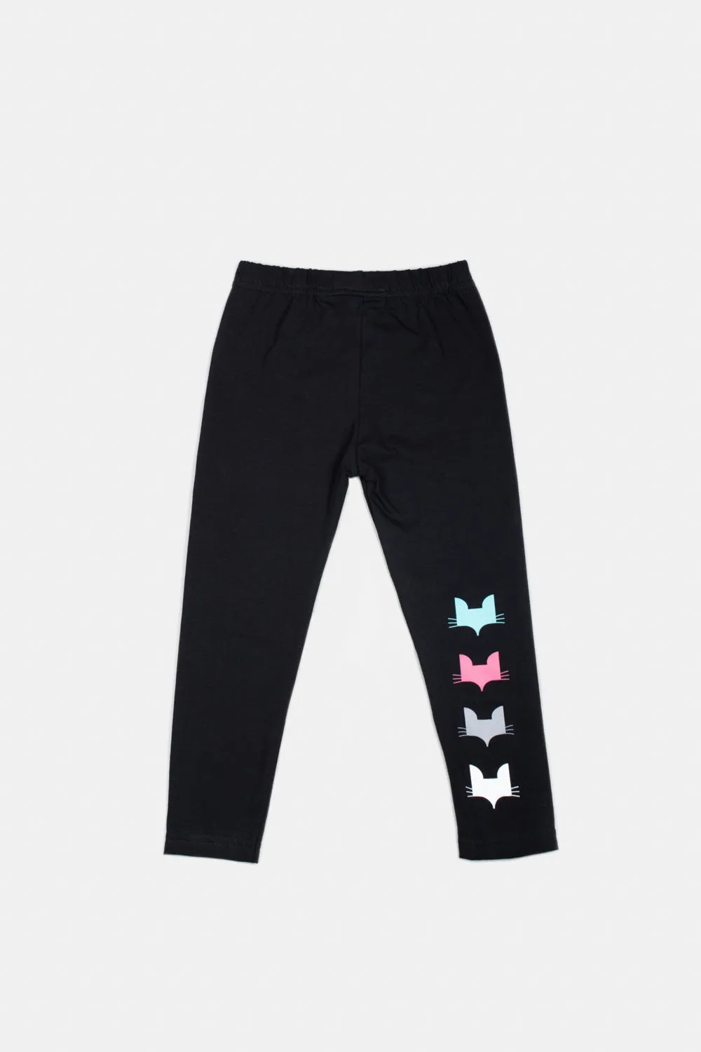 Coloured Fox Head Leggings