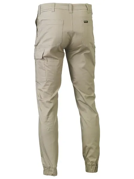 Connect Civil Works | Stretch Cotton Drill Cargo Cuffed Pants