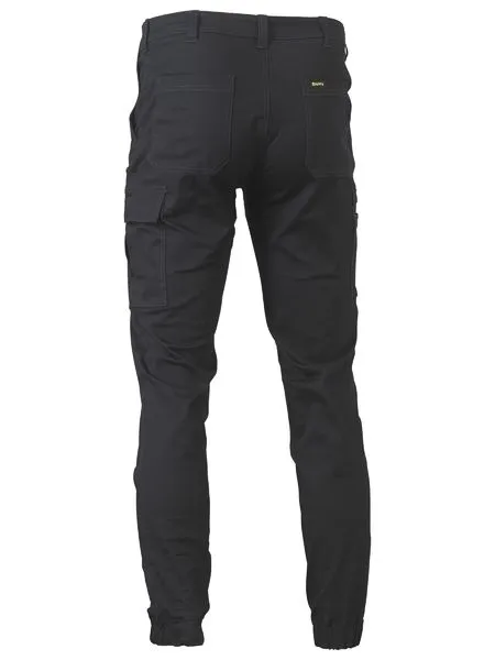 Connect Civil Works | Stretch Cotton Drill Cargo Cuffed Pants