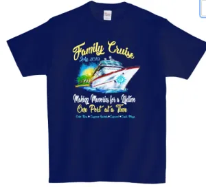 Cruise Family Shirts Custom Listing