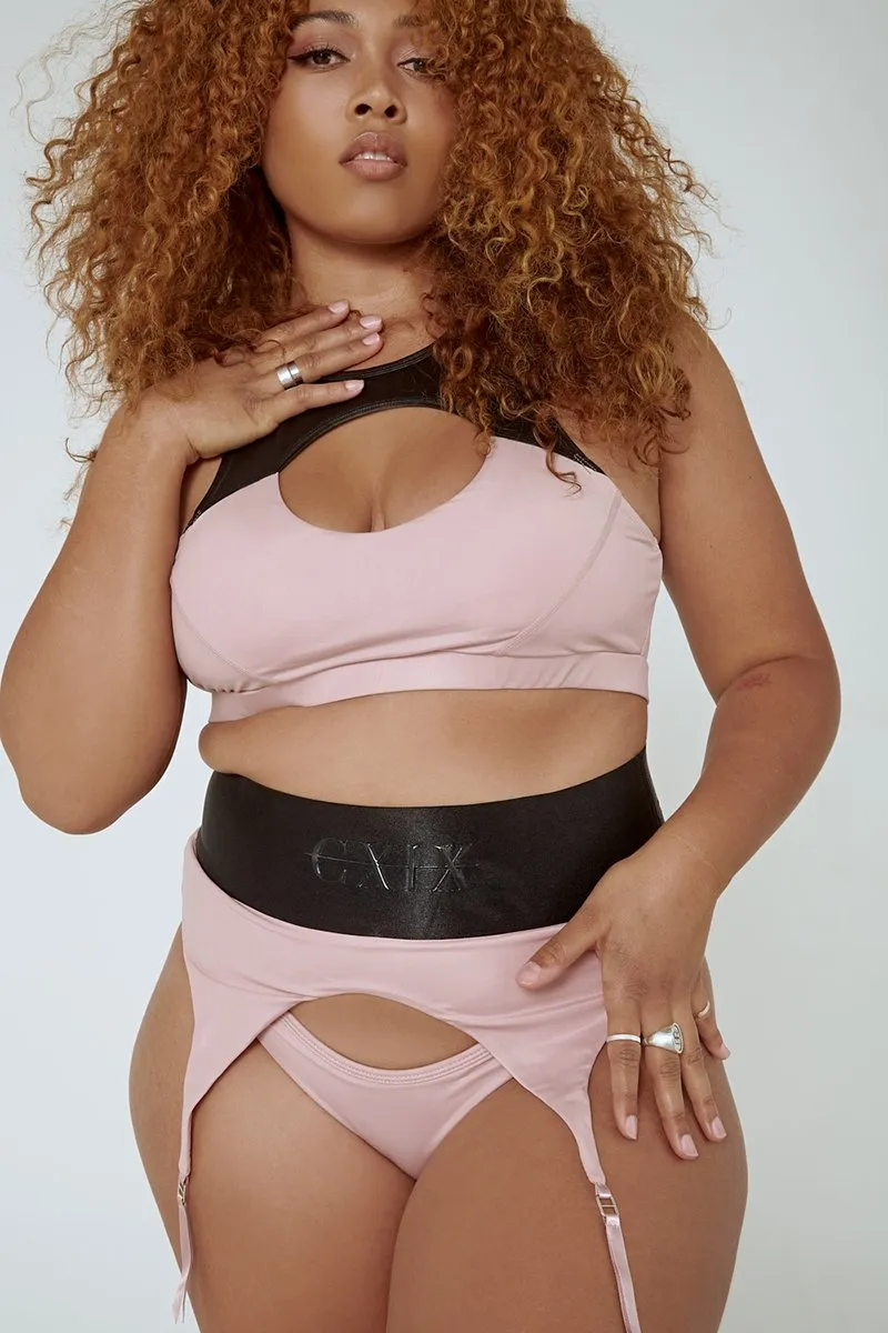 CXIX Snatched Garter Bottom - Pink