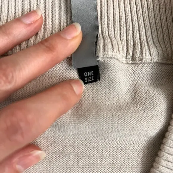 Cynthia Ashby Oversized Crewneck Sweater Wrought Iron Spray paint Art
