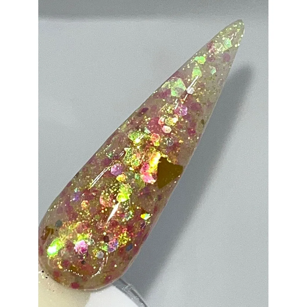 Daydream Glitter acrylic powder, best glitter acrylic powder, glitter acrylic powder for acrylic nails, glitter nail dip, glitter nail dipping powder, acrylic powder