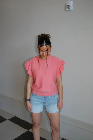 Daytona Ruffle Sleeve Top