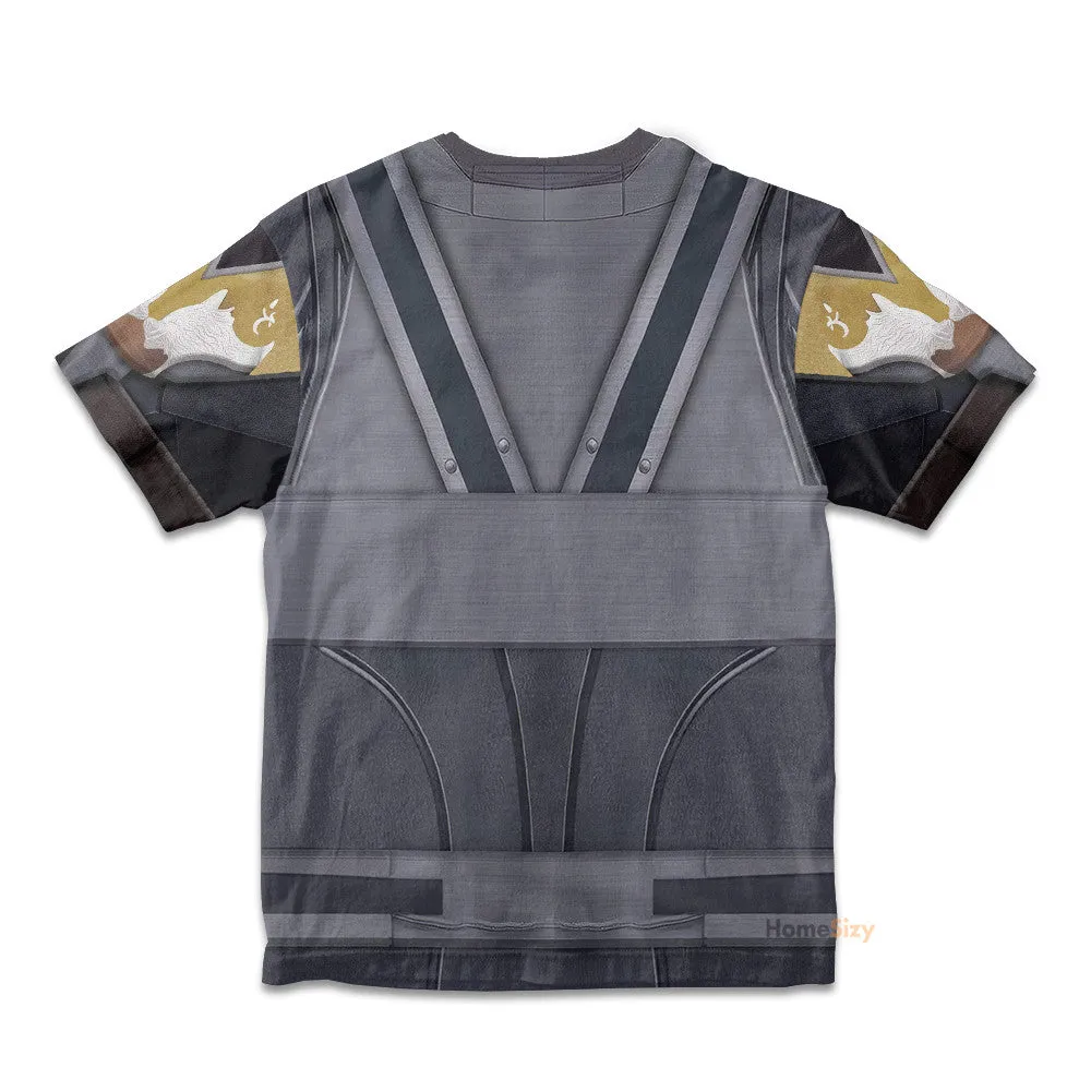 Destiny 2 Titan Custom Cosplay Costume Kid Tshirt QT212185Hf
