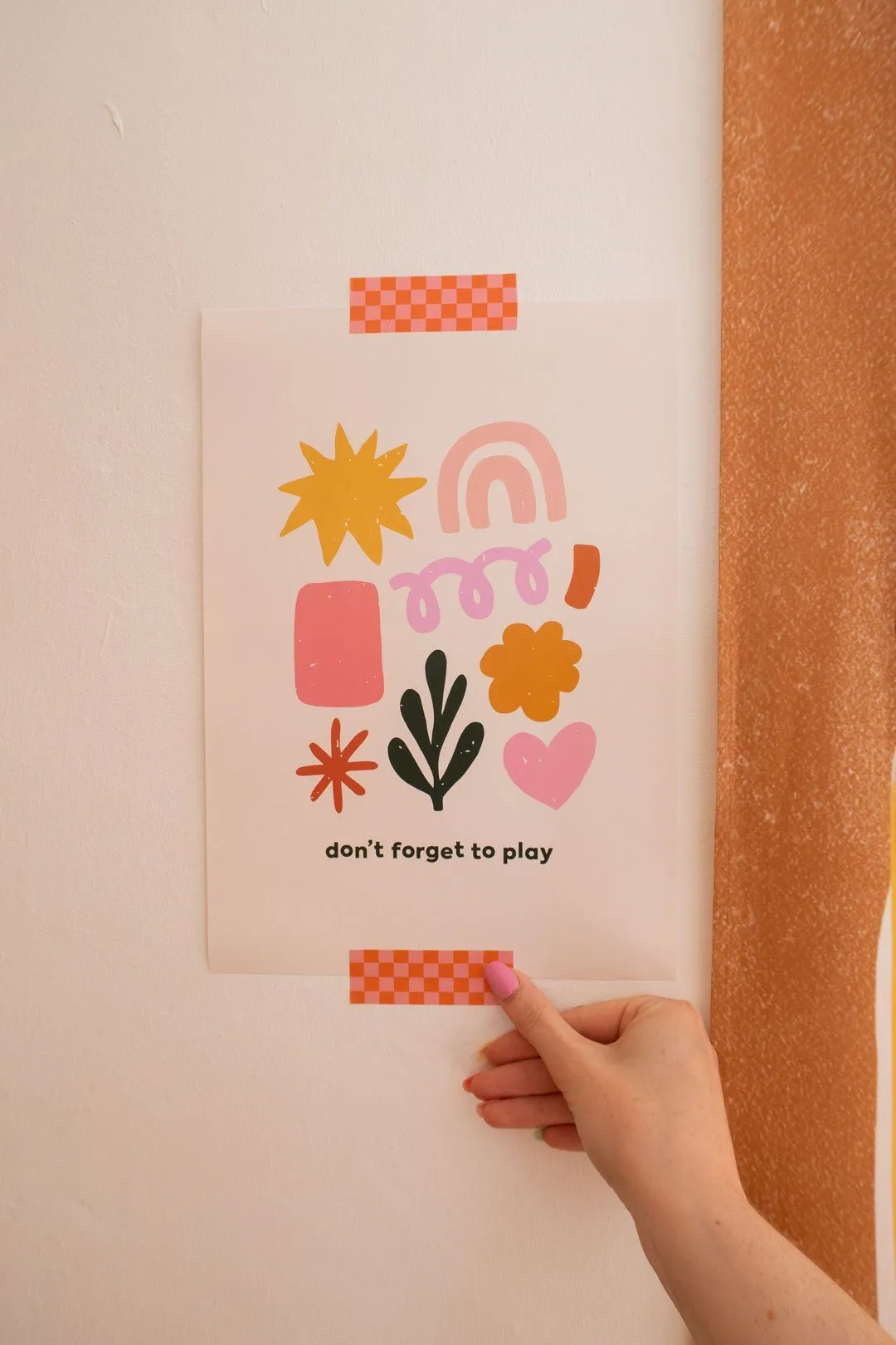 Don’t Forget To Play A4 Print