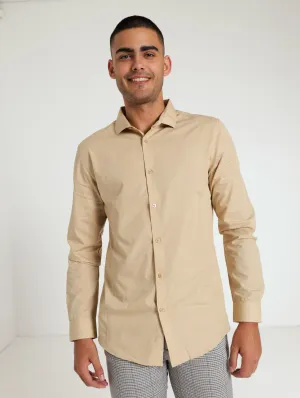 Easy Care Shirt - Stone