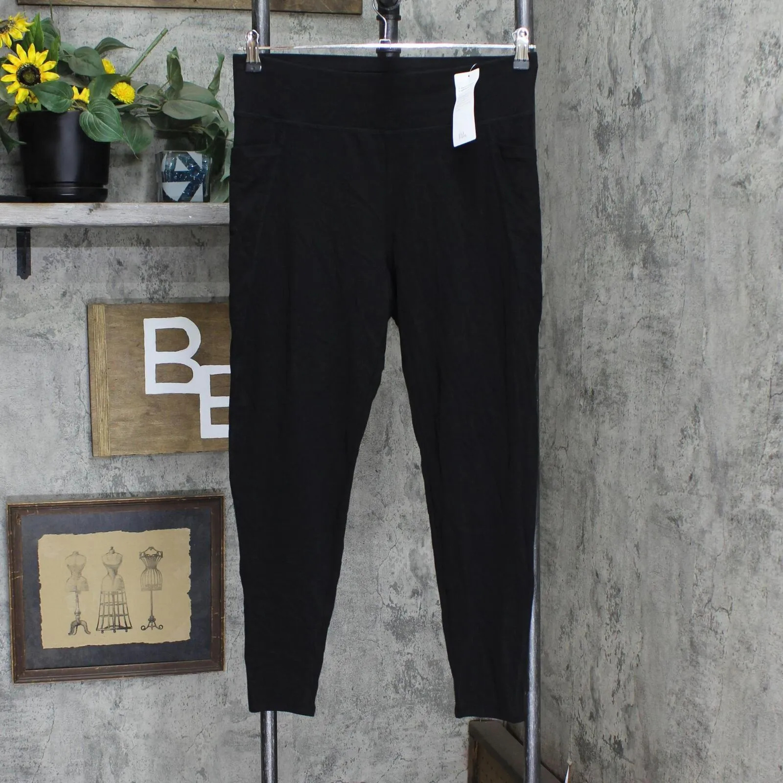 Eileen Fisher Womens Petite Cell-Pocket Ankle Leggings S2OJP-P4647P