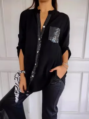 Elaine™ - Elegantly Glamorous Top