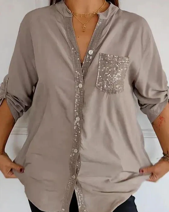 Elaine™ - Elegantly Glamorous Top