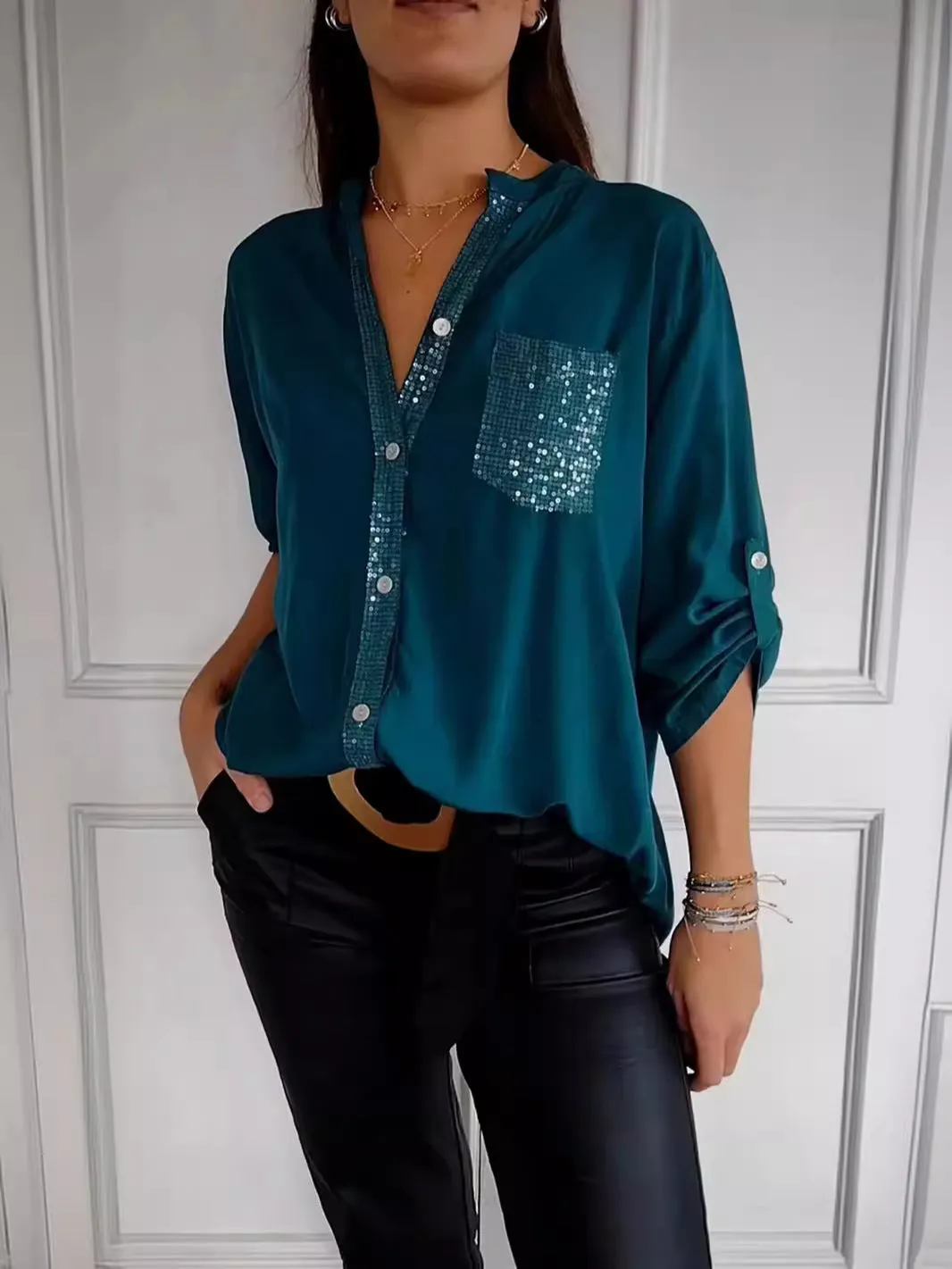 Elaine™ - Elegantly Glamorous Top