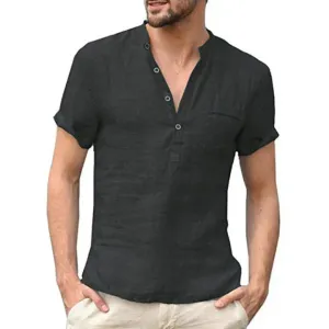 Elegant men's shirt for summer