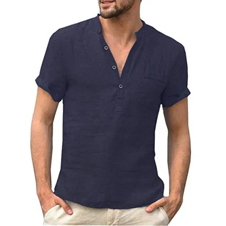 Elegant men's shirt for summer