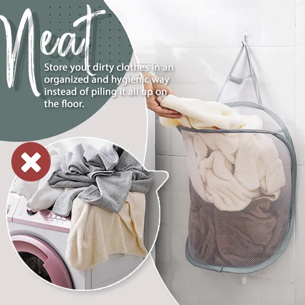 Foldable Hanging Laundry Hamper