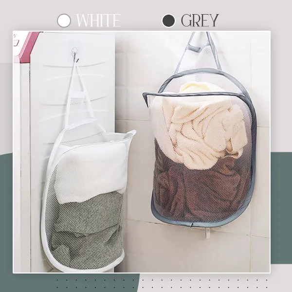 Foldable Hanging Laundry Hamper