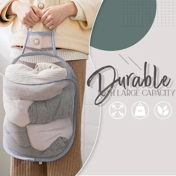 Foldable Hanging Laundry Hamper