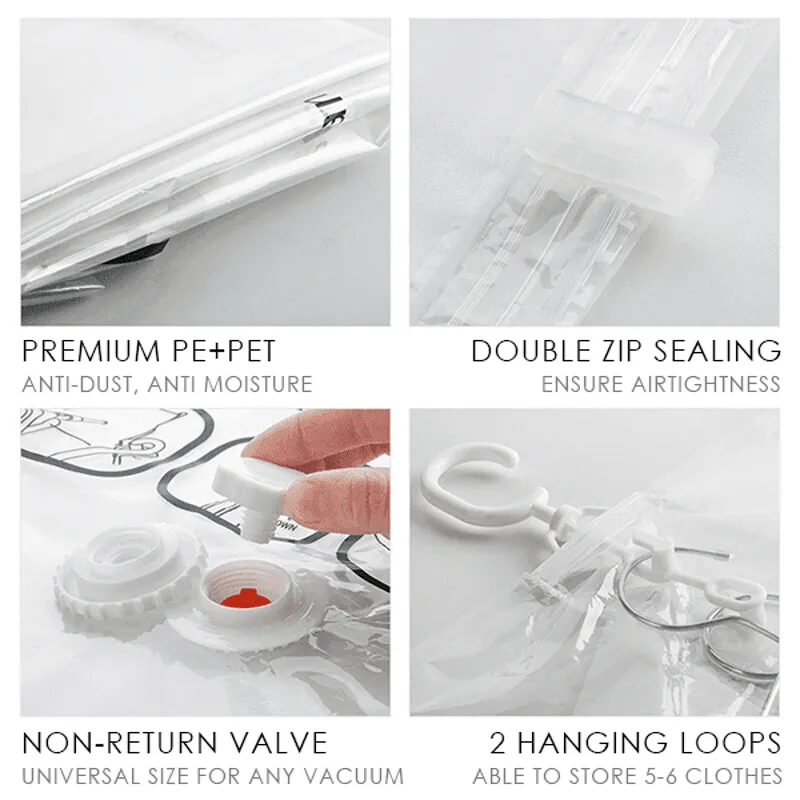 Foldable Vacuum Bag For Clothes
