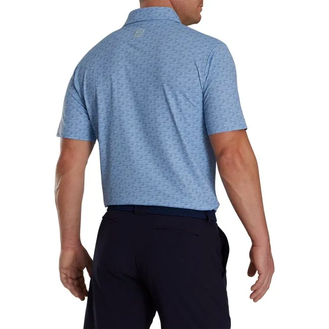 FootJoy Men's Golf Course Doodle Stretch Pique Self Collar