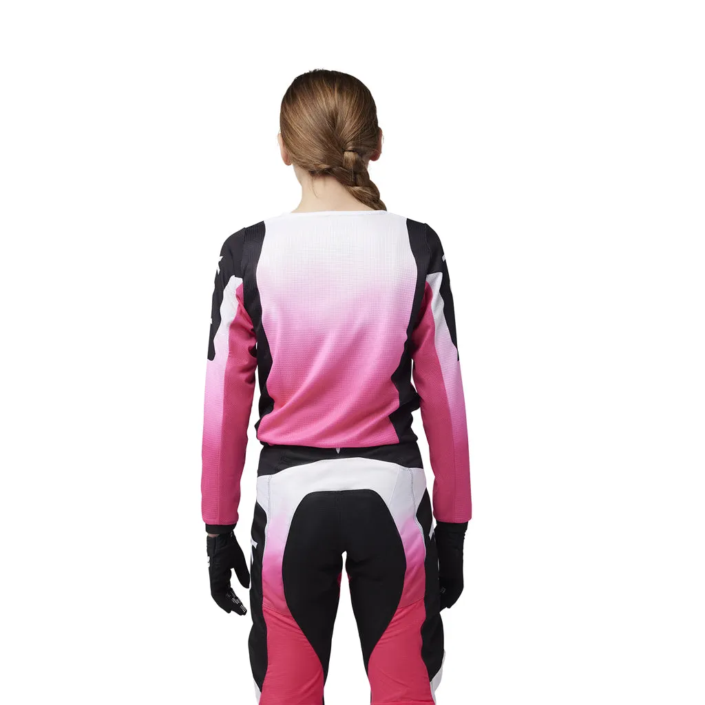 Fox - 2025 Youth Girls 180 Lean Black Pink MX Combo