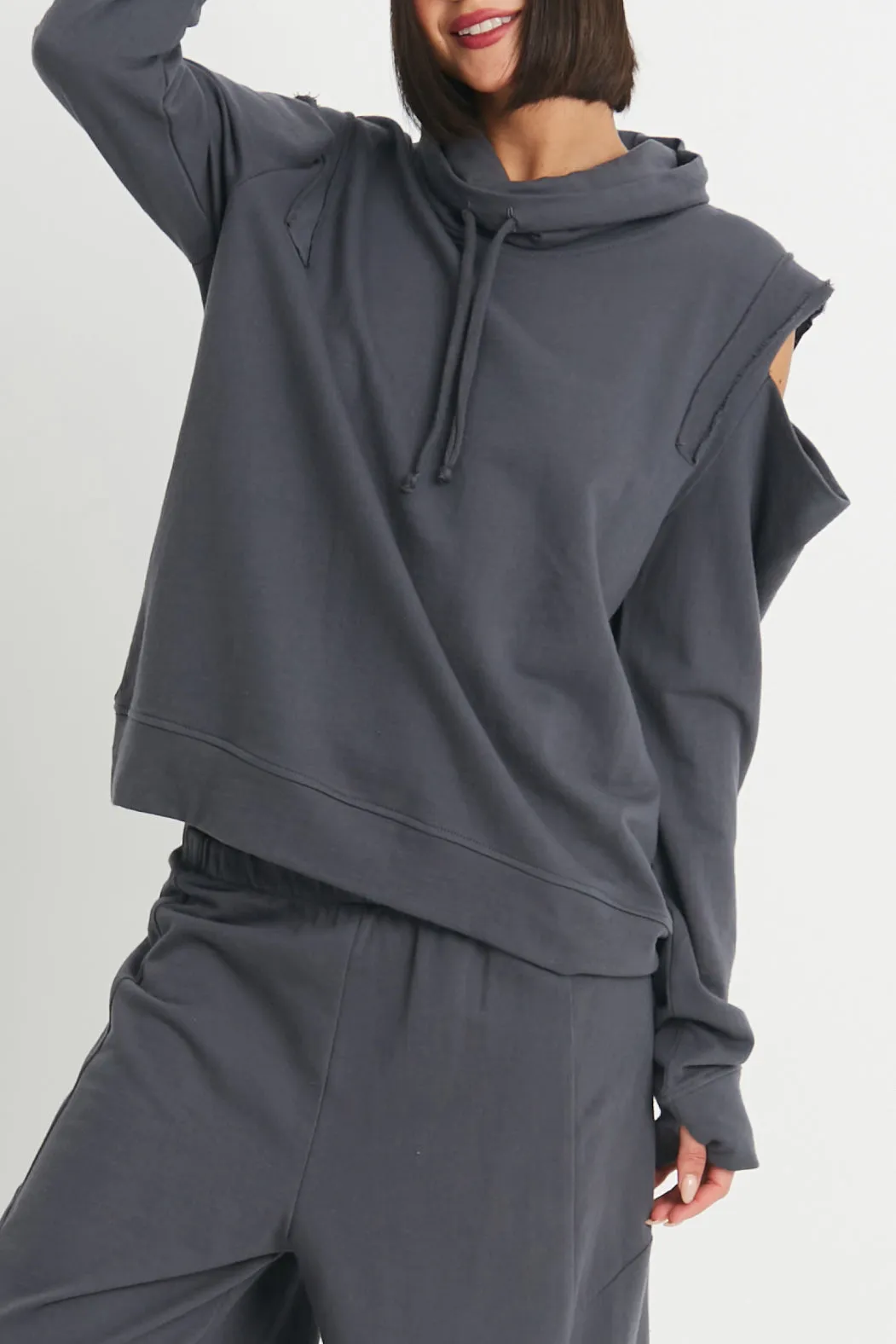 French Terry  Flash Dance Top