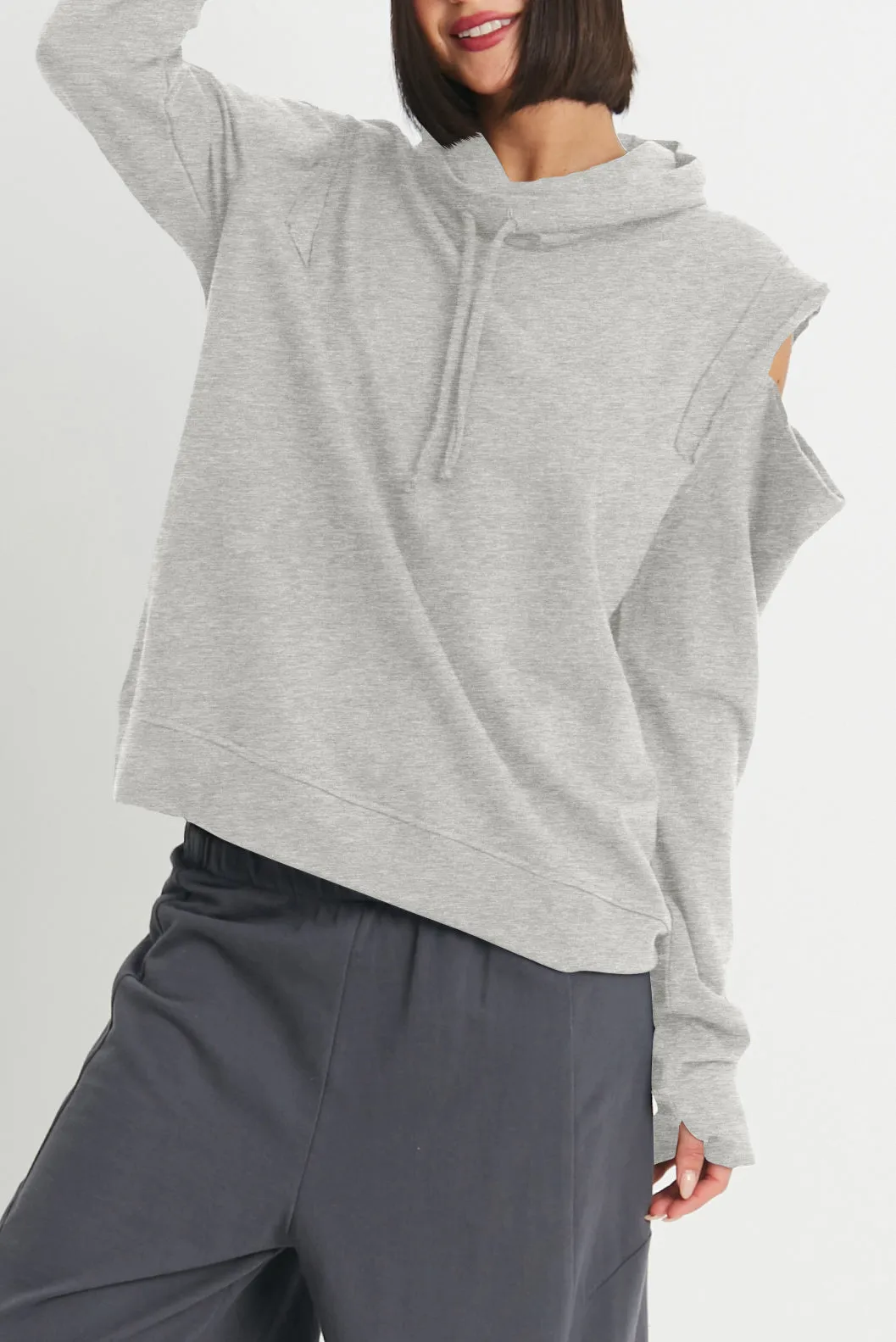 French Terry  Flash Dance Top