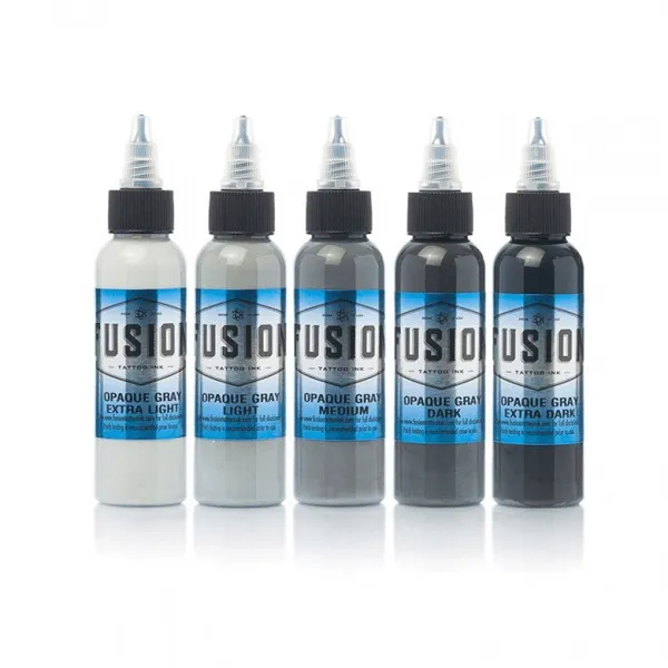 Fusion Ink - Opaque Grey Set