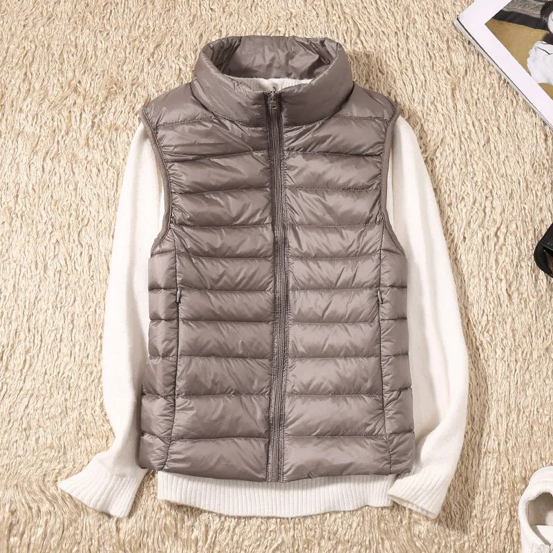 Galora – Waterproof Vest with White Duck Down