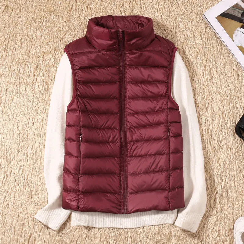 Galora – Waterproof Vest with White Duck Down
