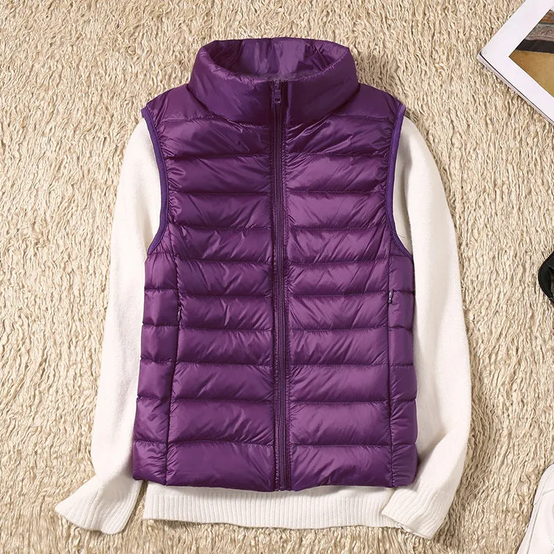 Galora – Waterproof Vest with White Duck Down