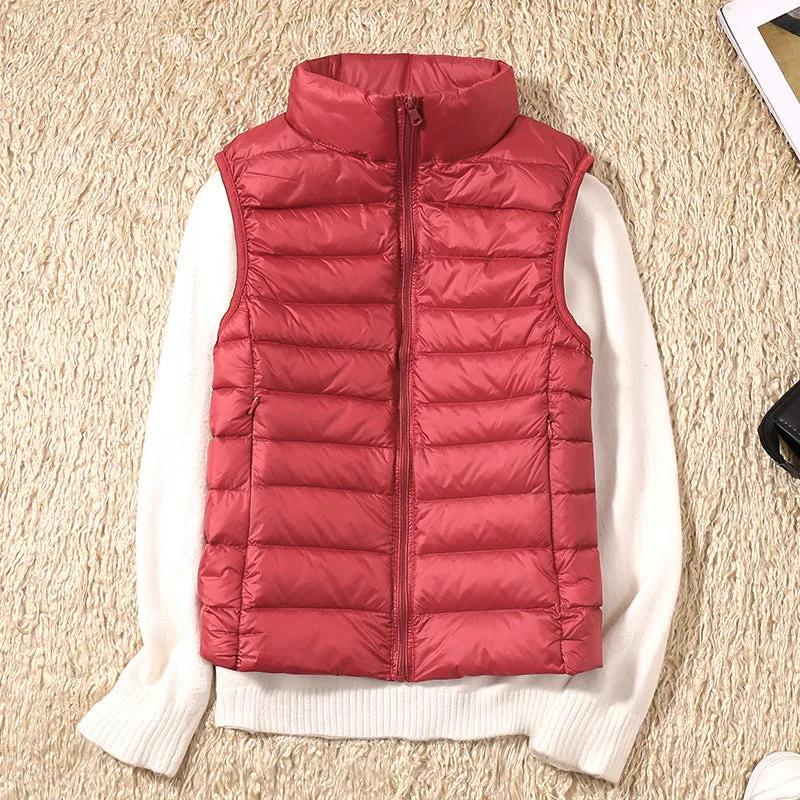 Galora – Waterproof Vest with White Duck Down