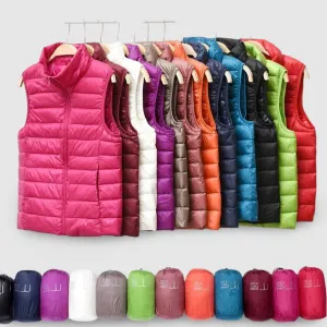 Galora – Waterproof Vest with White Duck Down