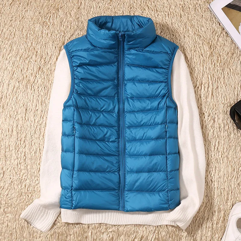 Galora – Waterproof Vest with White Duck Down