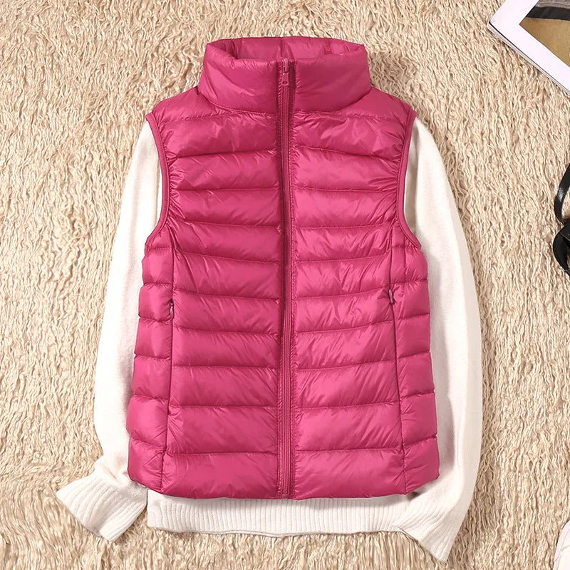 Galora – Waterproof Vest with White Duck Down