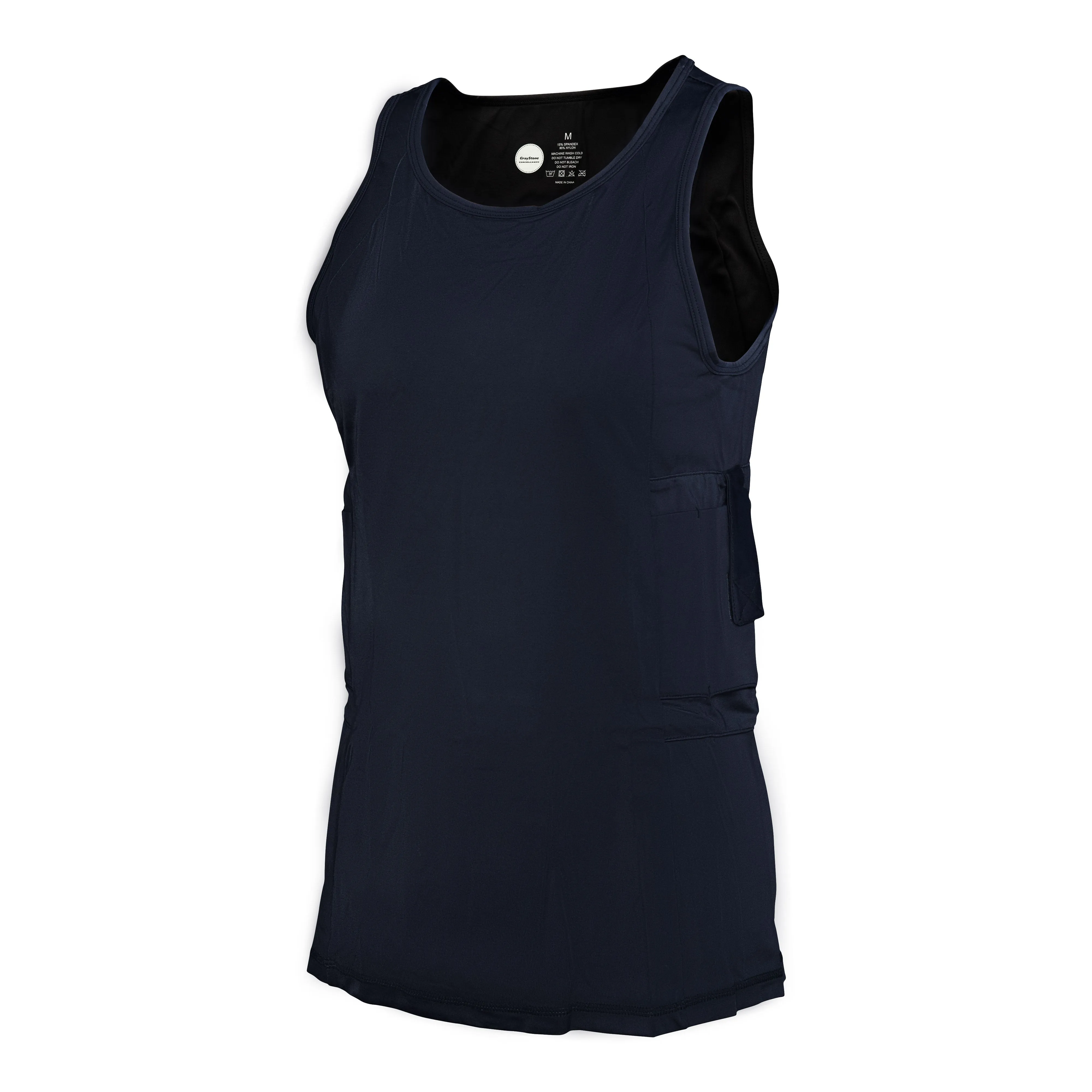 Graystone Holster Tank Top Shirt Concealed Carry Clothing For Women - Easy Reach Gun Clothes