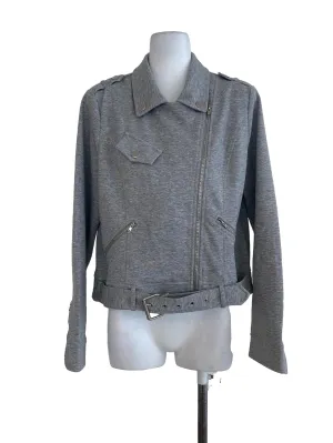 Grey Textured Jacket