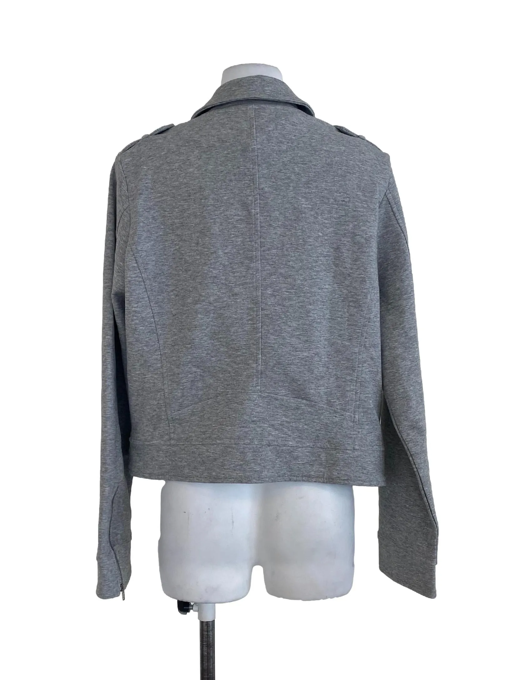 Grey Textured Jacket