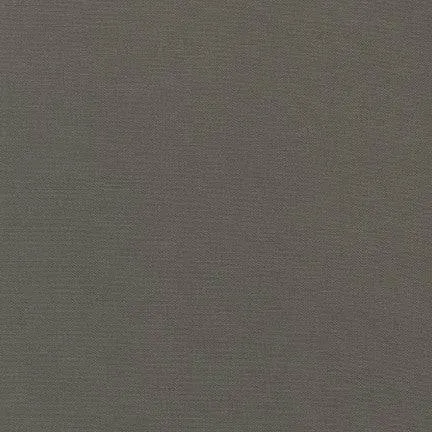 H1 | Robert Kaufman - KONA Cotton Solid - 1844 Grizzly | 26cm end of bolt